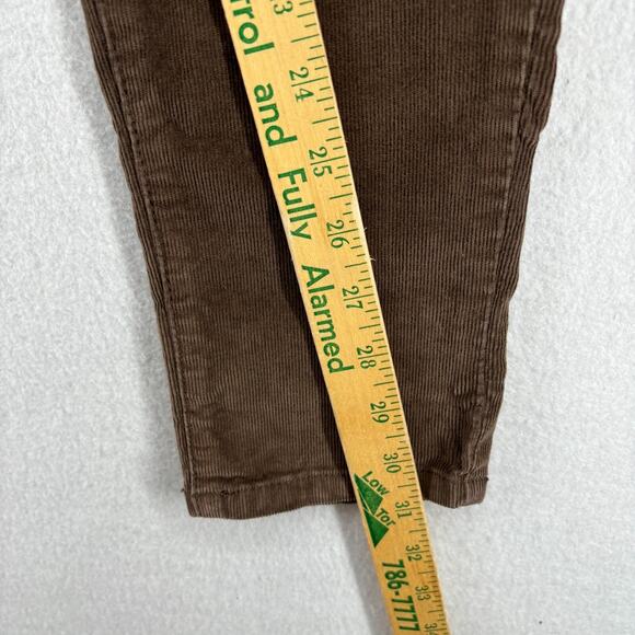 JOE"S Jeans Womens 26 Skinny Visionaire Corduroy Pants Stretch Cotton Brown - Picture 14 of 16